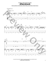 Aftershock Guitar and Fretted sheet music cover